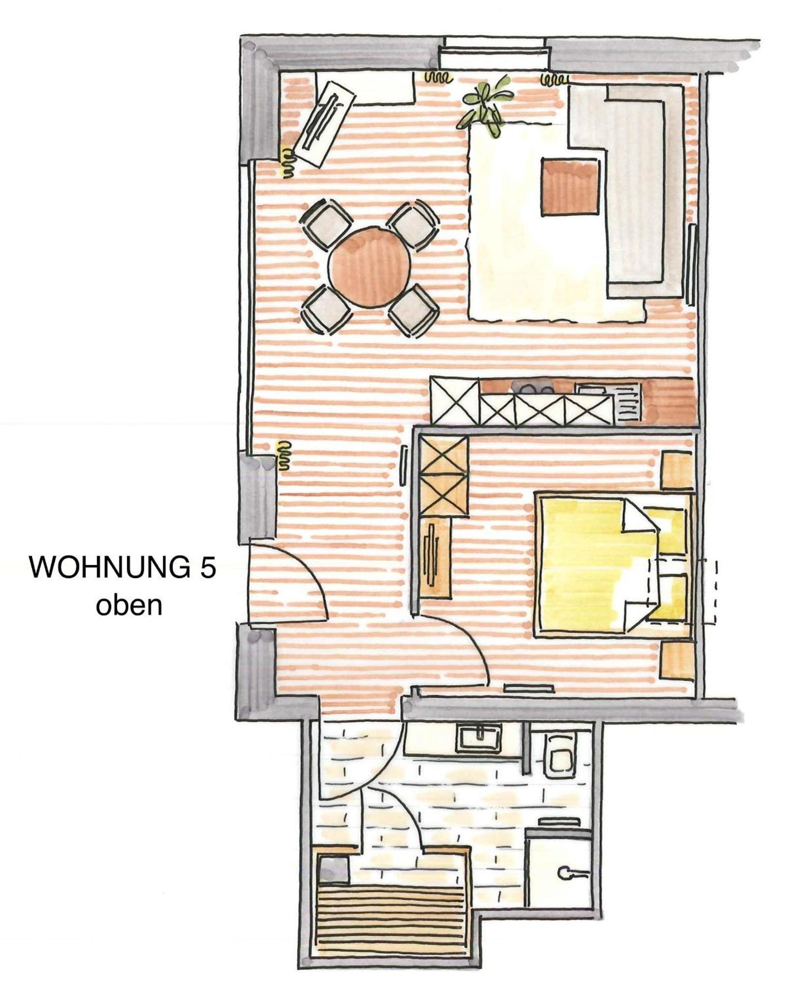 Altstadt Wohnung 5 "Langeness" Боркум Екстериор снимка