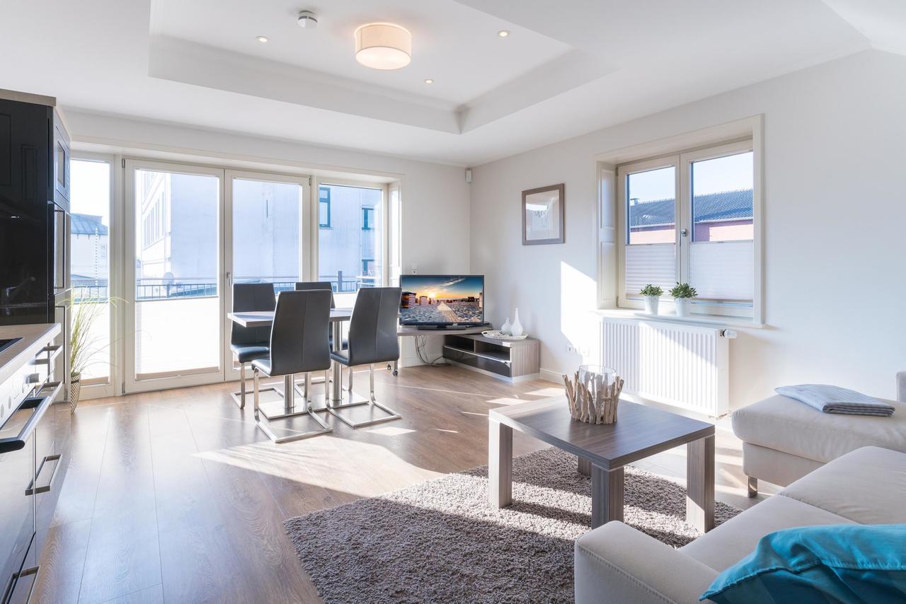 Altstadt Wohnung 5 "Langeness" Боркум Екстериор снимка