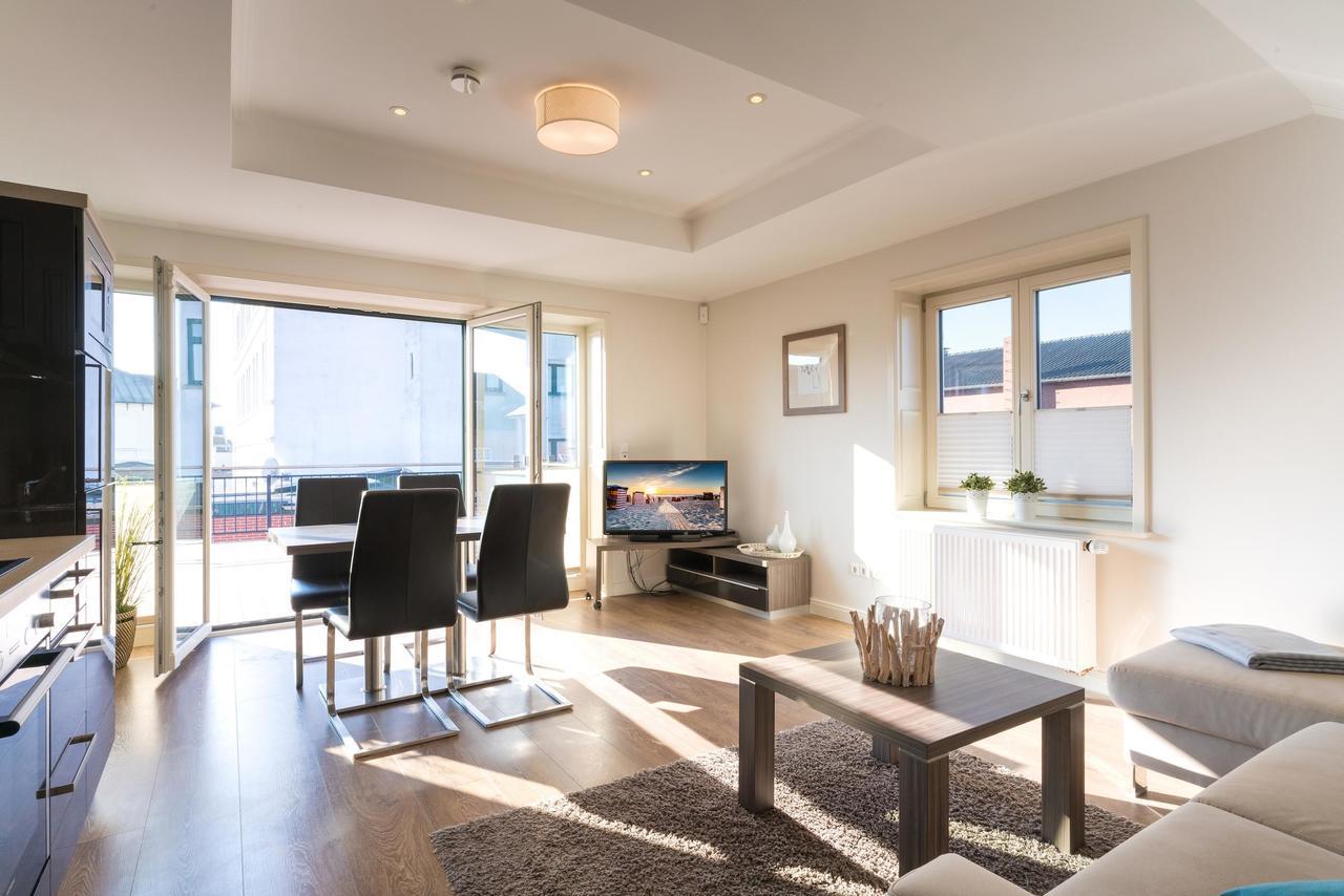 Altstadt Wohnung 5 "Langeness" Боркум Екстериор снимка